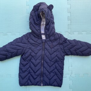 Benetton - GIACCA INVERNALE Blu trapuntato da Maschio
