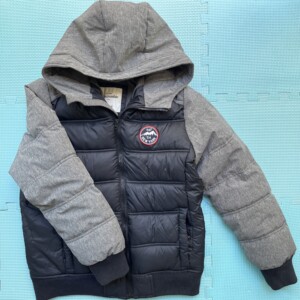 Abercrombie - GIACCA INVERNALE Nero e grigio da Maschio