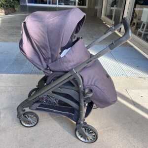 Inglesina Mod. Trilogy City - PASSEGGINO Telaio grigio con rivestimento/imbottiture viola Unisex