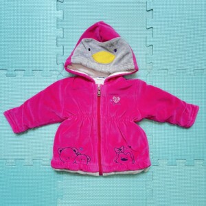 Mignolo - FELPA Fucsia in ciniglia da Femmina