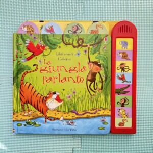 Usborne - LIBRO ALBO ILLUSTRATO La giungla parlante Unisex