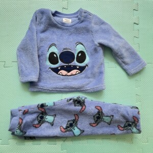 Primark - PIGIAMA Azzurro con Stich da Maschio