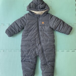 H&M - TUTA NEVE Blu con pelosotto interno da Maschio